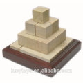 Wooden IQ Pyramid Block Puzzle Brain Teaser